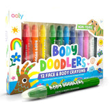 Body Doodlers - Face & Body Crayons - Funky Gifts NZ