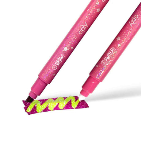 Switch-eroo! Glittery Colour Changing Markers - Funky Gifts NZ