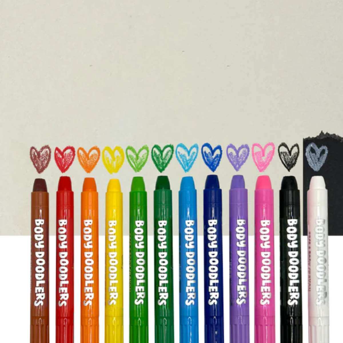 Body Doodlers - Face & Body Crayons - Funky Gifts NZ