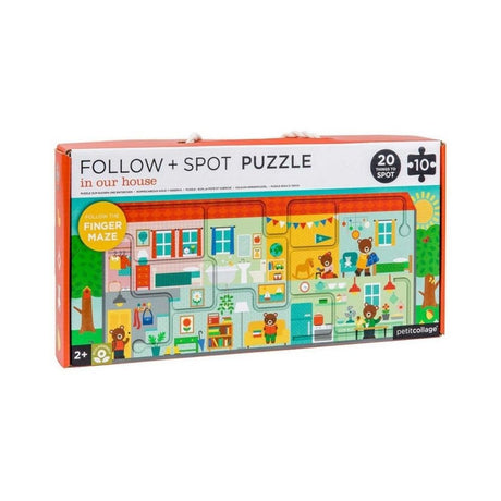 Follow + Spot Puzzle - In Our House - Funky Gifts NZ