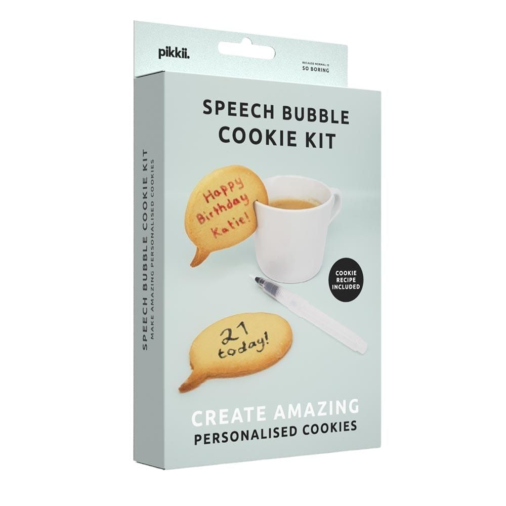 DIY Speech Bubbles Cookie Kit - Funky Gifts NZ