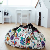 Play and Go Storage Bag - Colour In Paris - Funky Gifts NZ