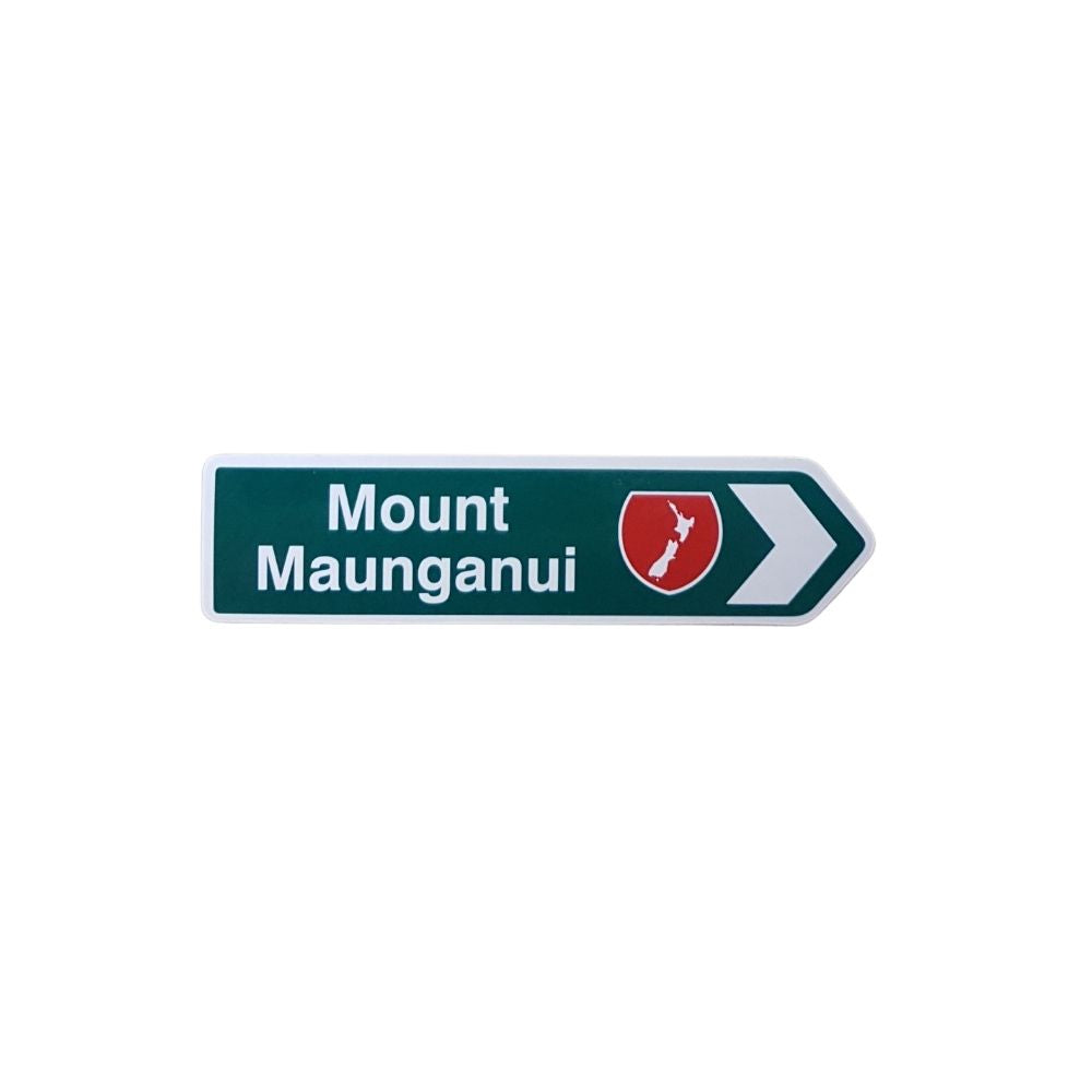 NZ Road Sign Magnet - Mount Maunganui - Funky Gifts NZ