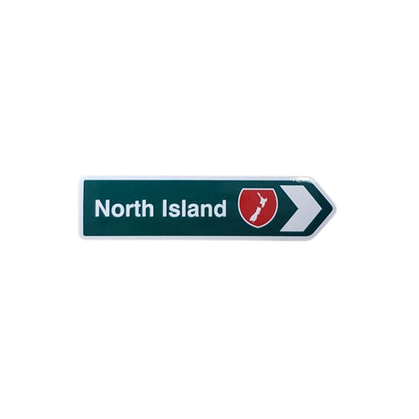 NZ Road Sign Magnet - North Island - Funky Gifts NZ