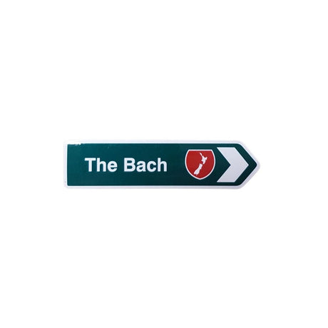 NZ Road Sign Magnet - The Bach - Funky Gifts NZ