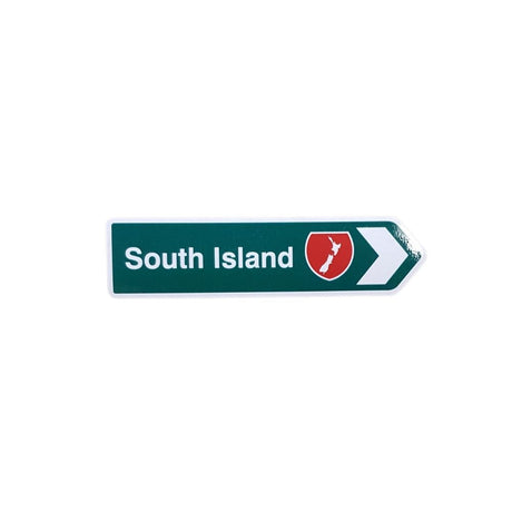 NZ Road Sign Magnet - South Island - Funky Gifts NZ