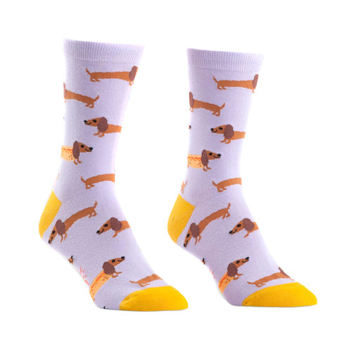 Sock It To Me - Women's Crew Socks - Hot Dogs - Funky Gifts NZ