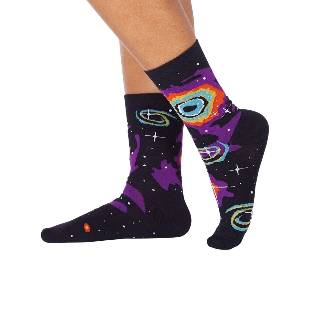 Sock It To Me - Women's Crew Socks - Helix Nebula - Funky Gifts NZ