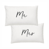 Mr & Mrs Pillowcase Set - Funky Gifts NZ