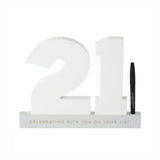 Signature Numbers - 21st Birthday - Funky Gifts NZ