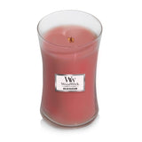 Large WoodWick Scented Soy Candle - Melon Blossom - Funky Gifts NZ