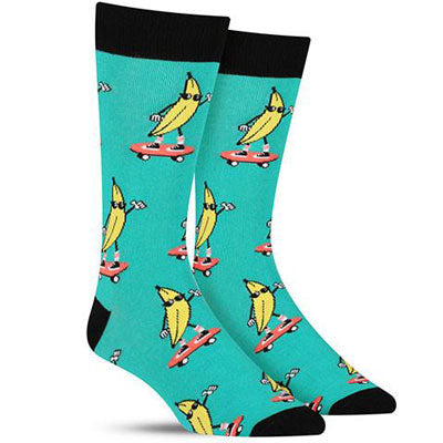 Sock It To Me - Men's Crew Socks - Peeling Out - Funky Gifts NZ