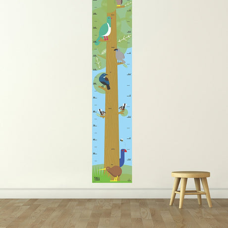Tall Timber Bird Height Chart - Funky Gifts NZ