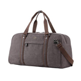 Troop Explorer Hold All Travel Duffel Bag - Black with Khaki Trim TRP0389 - Funky Gifts NZ