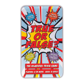 True or False Game Tin - Funky Gifts NZ