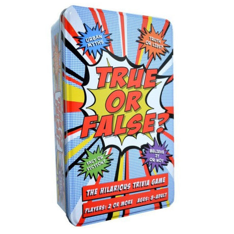 True or False Game Tin - Funky Gifts NZ