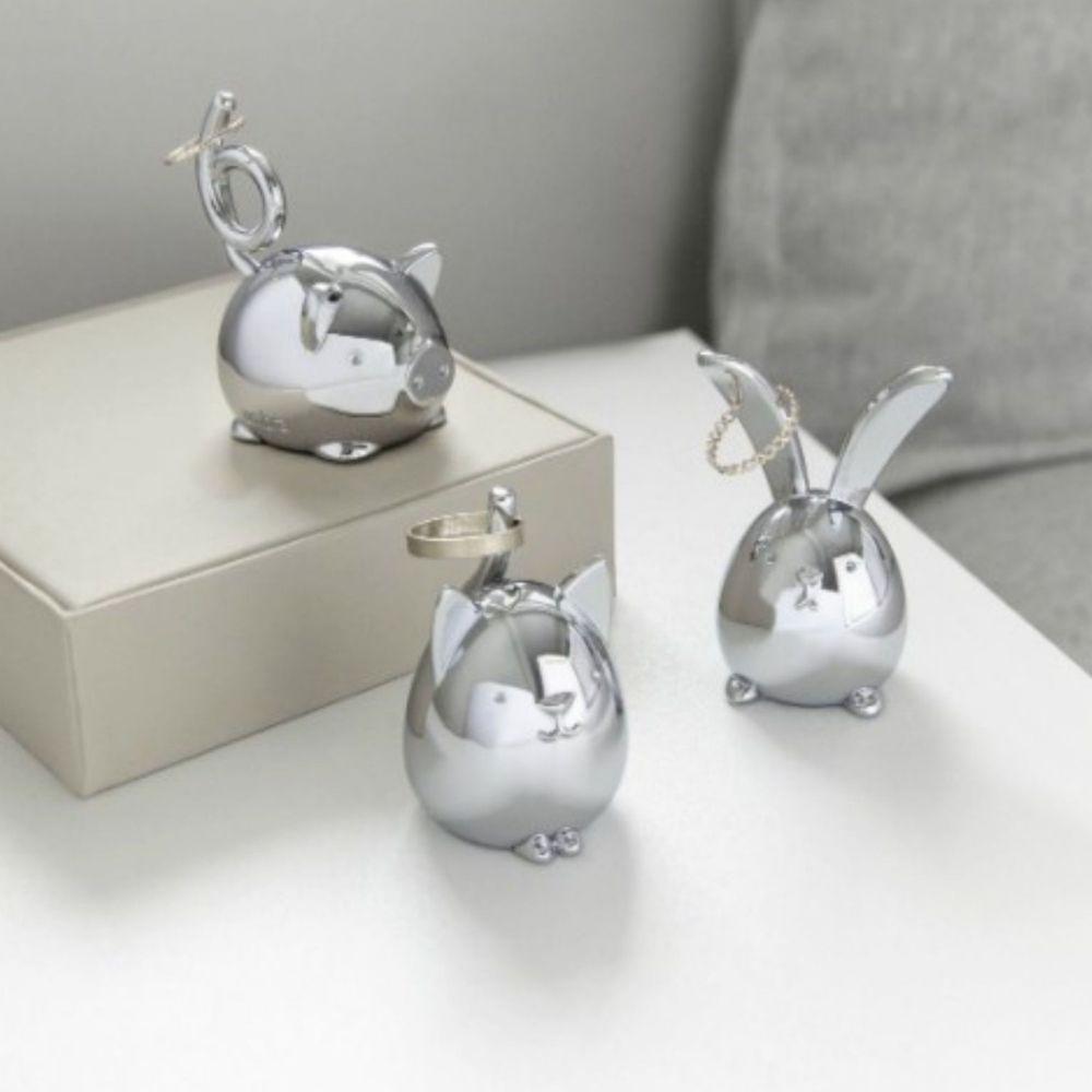 Umbra Squiggy Ring Holder - Bunny - Funky Gifts NZ