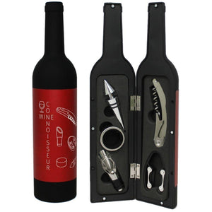 Vitals Wine Bottle Connoisseur Gift Set - Funky Gifts NZ