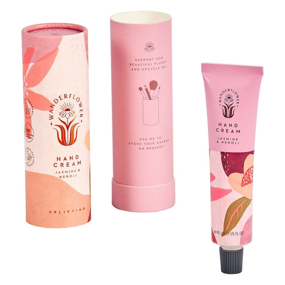 Wanderflower Hand Cream 50ml - Jasmine & Neroli - Funky Gifts NZ