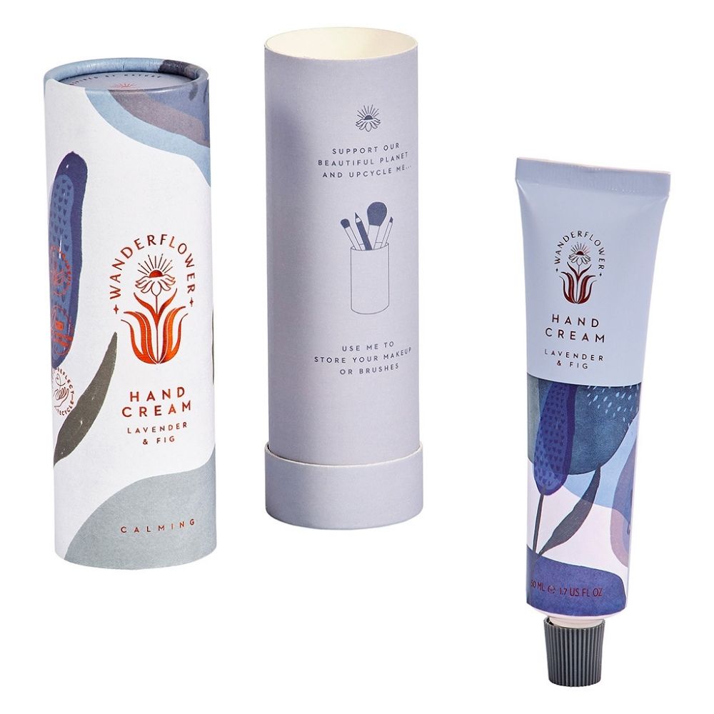 Wanderflower Hand Cream 50ml - Lavender & Fig - Funky Gifts NZ