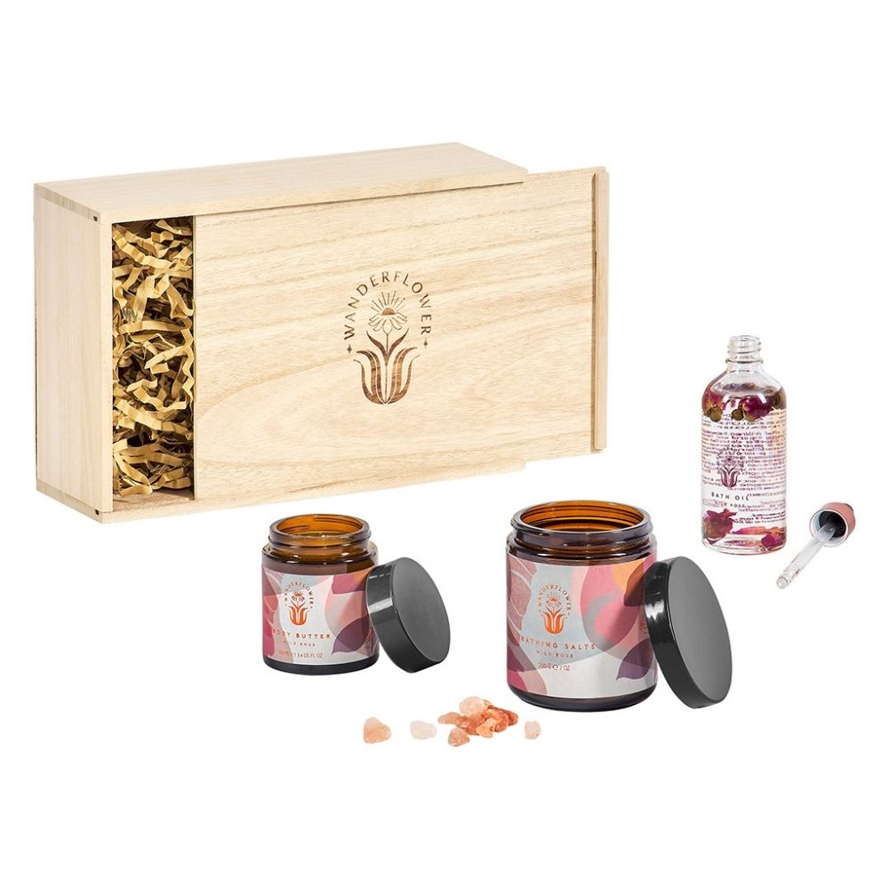 Wanderflower Time to Unwind Wellness Gift Set - Funky Gifts NZ