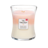 Medium Trilogy WoodWick Scented Soy Candle - Island Getaway - Funky Gifts NZ