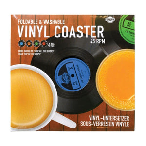 Coaster Set - Vinyl - Funky Gifts NZ