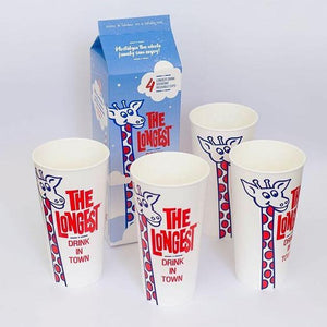 The Longest Drink In Town Reusable Cups - Funky Gifts NZ