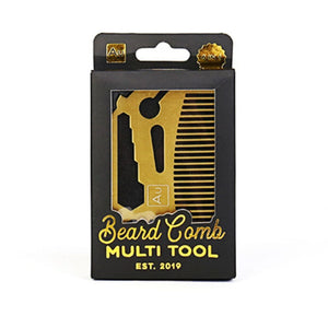 Beard Comb Multi Tool - Funky Gifts NZ