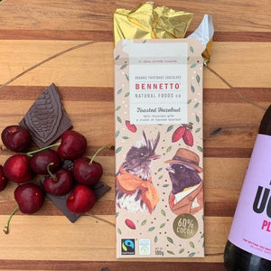 Bennetto Chocolate 100g - Toasted Hazelnut - Funky Gifts NZ