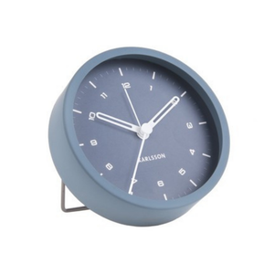 Karlsson Alarm Clock Tinge - Blue - Funky Gifts NZ