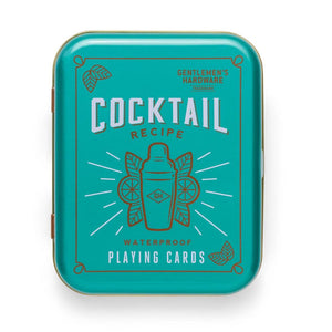 Gents Hardware Cocktail Recipe Playing Cards - Funky Gifts NZ