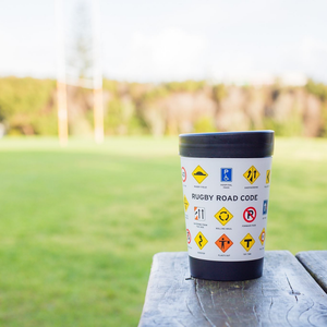 Cuppa Coffee Cup - Rugby Road Code (12oz)