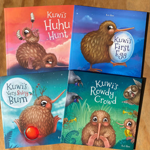 Deluxe Kuwi the Kiwi Book Bundle Set - Funky Gifts NZ