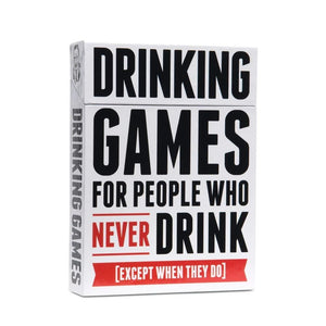 Drinking Games For People Who Never Drink Card Game - Funky Gifts NZ