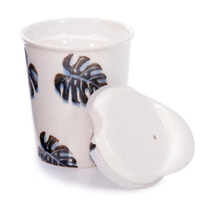 Ceramic Double Walled Cup - E Cup - Funky Gifts NZ