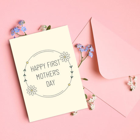 Mother's Day Greeting Card - First Mother's Day - Funky Gifts NZ