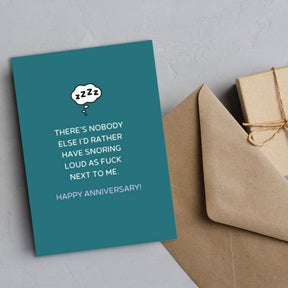 Greeting Card - Anniversary Nobody Else - Funky Gifts NZ