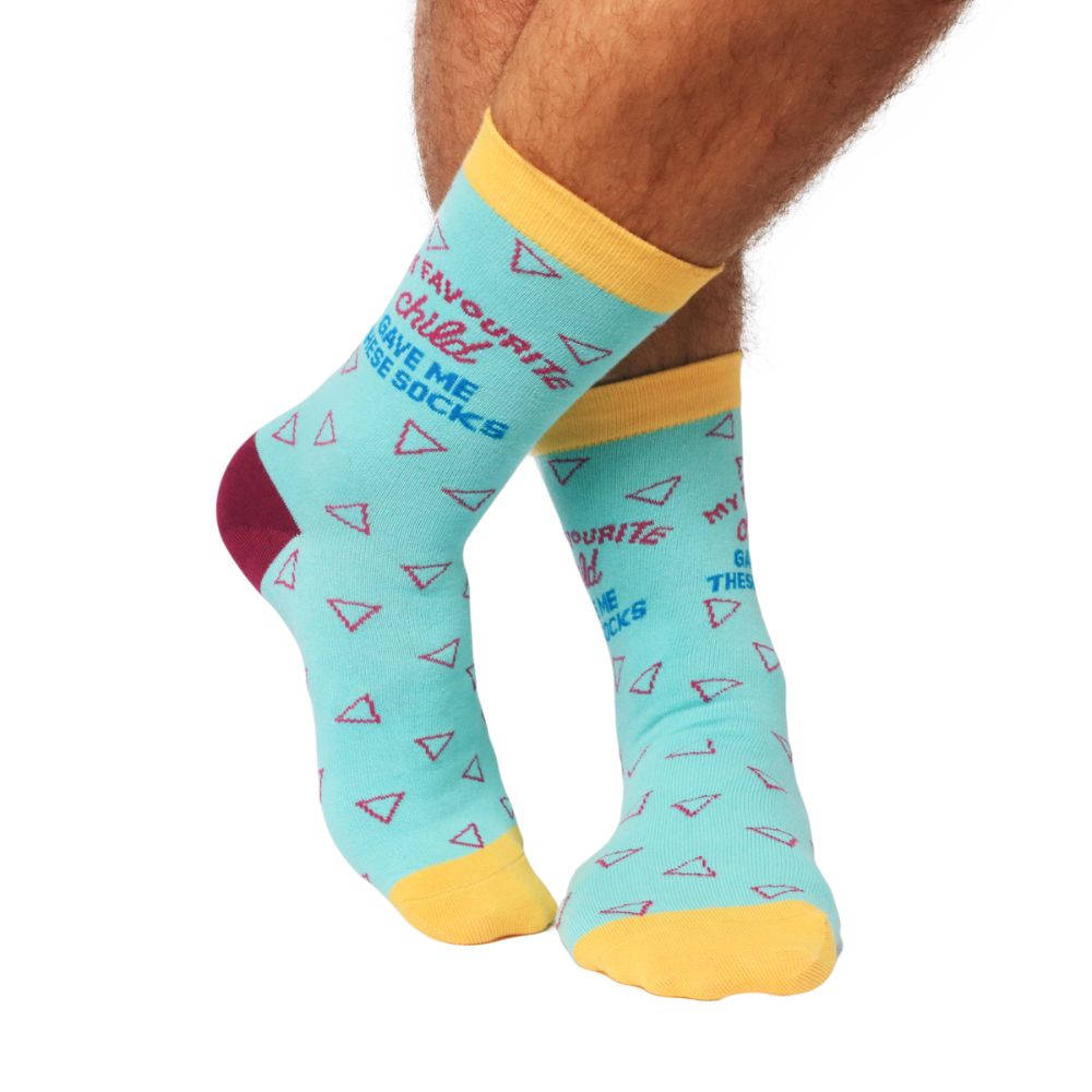 Splosh Dad Sock - Favourite Child - Funky Gifts NZ