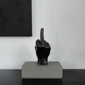 F*ck You Hand Candle- Black - Funky Gifts NZ