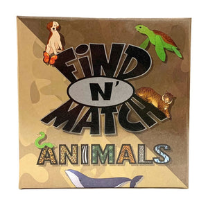 Find N Match Animals Card Game - Funky Gifts NZ