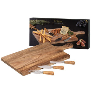 Fromagerie Short Rectangle 4pc Cheese Set - Funky Gifts NZ