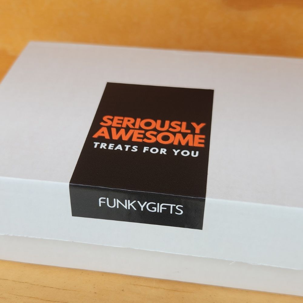 Seriously Awesome Trivia & Treats Mini Gift Box - Funky Gifts NZ