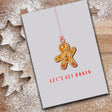 Christmas Greeting Card - Let's Get Baked - Funky Gifts NZ