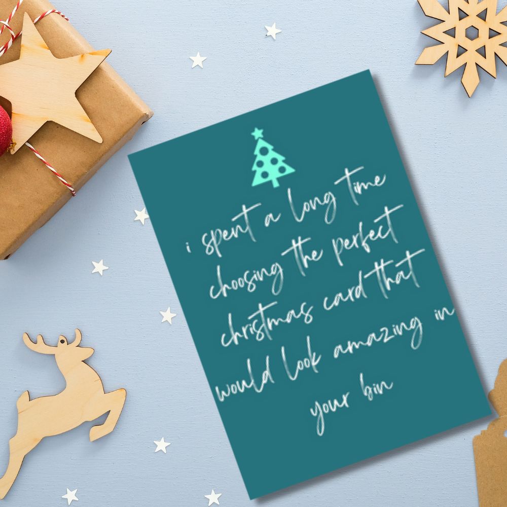 Christmas Greeting Card Your Bin Funky Gifts NZ