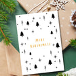 Christmas Greeting Card - Meri Kirihimete Trees - Funky Gifts NZ