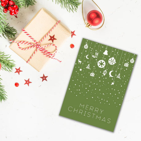 Christmas Greeting Card - Christmas Decorations - Funky Gifts NZ