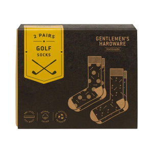 Gentlemen's Hardware Set of 2 Golf Crew Socks Funky Gifts NZ.jpg