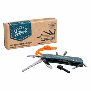 Gents Hardware - Wilderness Multi-Tool No.314 - Funky Gifts NZ