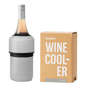 Huski Wine Cooler - Stone Grey - Funky Gifts NZ